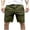 Green, variant on Glisme Men Shorts Casual Loose Fashion Comfortable Jeans Star Shorts Summer Fashion Heavyweight Knee-Length Pants For Men Trip Work Camping Fishing Golf Orange