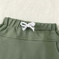 thumbnail image 7 of qiiinnHk Toddler Baby Boy Fall Winter Outfits Letter Crewneck Sweatshirt Casual Pants 2Pcs Baby Boy Clothes Sets 6-12 Months,Green, 7 of 7