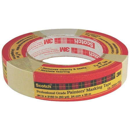 3M 05618 2050 Scotch Greener Masking Tape, Performance Painting (0.94" x 60yd.)