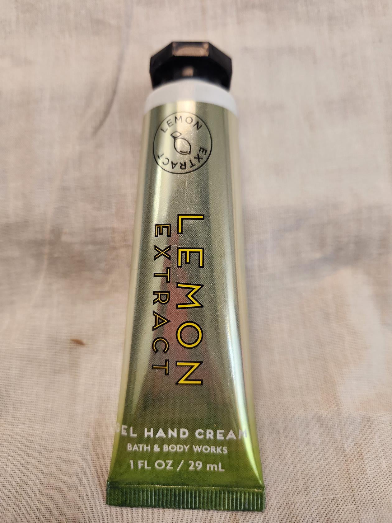 Bath & Body Works Lemon Extract Gel Hand Cream 1oz