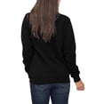thumbnail image 2 of Sweatshirts à Quart de Zip pour Femmes, Manches Longues, Pull avec Poches, 2 of 2