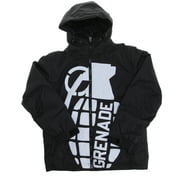 Angle View: Grenade Exploiter Snowboard Jacket Black Youth