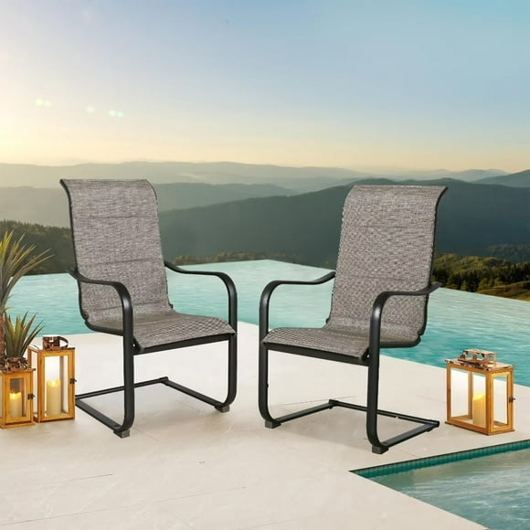 C Spring Patio Chairs