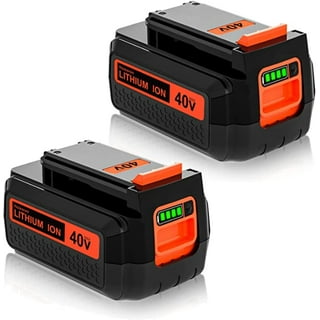 Powerextra 3.0Ah 40-Volt MAX Replacement Battery Compatible with  Black&Decker LBX2040 LBX36 LBXR36 LBXR2036 40V Lithium Ion Battery