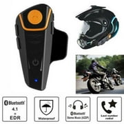 Casque moto casque stéréo Bluetooth moto étanche