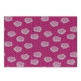 thumbnail image 1 of Hot Pink Cutting Board, Vintage Pale Pink Roses on White Dotted Hot Pink Background Love, Decorative Tempered Glass Cutting and Serving Board, Small Size, Hot Pink Pale Pink White, by Ambesonne, 1 of 1