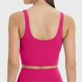 thumbnail image 5 of Lixiuxyad Adjustable Strap Tank Tops Women's Strap Tank Top Sexy Trim Backless Vest Summer Going Out Tops(Pink M), 5 of 6
