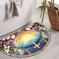 thumbnail image 5 of TIELUTT Soft Area Rug for Living Room Bedroom Floor Carpet with Modern Design Living Room Area Rugs 8x10 under 100 Big Living Room Rug Sweater Throw Blanket Thick Blanket Fuzzy Blanket Set, 5 of 5