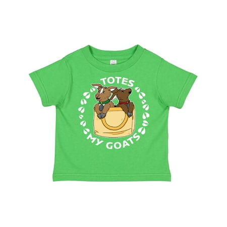 

Inktastic Cute Goats Totes My Goats Gift Toddler Boy or Toddler Girl T-Shirt
