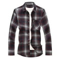 thumbnail image 4 of Gubotare Men's Dress Shirts Casual Button Down Shirt Long Sleeve Shirts (A,4XL), 4 of 5