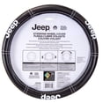thumbnail image 2 of Plasticolor 006695R01 Jeep Deluxe Funda Para Volante Premium Con Costuras De Alto Contraste Para Automóviles, Camionetas Y Suv, 2 of 4