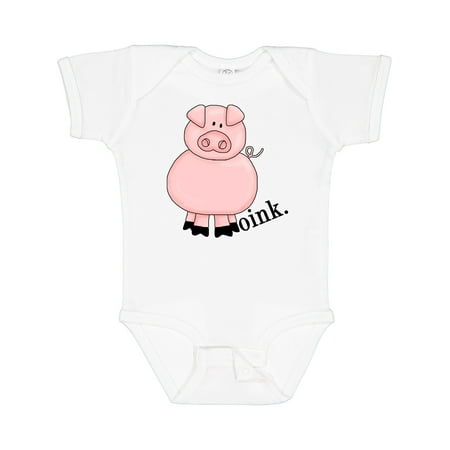 

Inktastic Pig-Oink Gift Baby Boy or Baby Girl Bodysuit