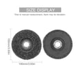 thumbnail image 2 of FlyFlise Disques de Meulage 4 Po Bande Disques Roue Nettoyer Enlever Rouille, 2 of 8