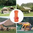 thumbnail image 5 of TRIWONDER Reflective Nylon Cord with Rope Adjusters, Tent Guyline Paracord Camping Rope for Tent, Tarp, Outdoor, 5 of 5