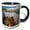 Black/White, variant on 3drose, Prince Edward Island, Victoria. Lobster Catch, Fishing-cn09 Dbr0006 - Dave Bartruff, 11oz Two-tone Black Mug