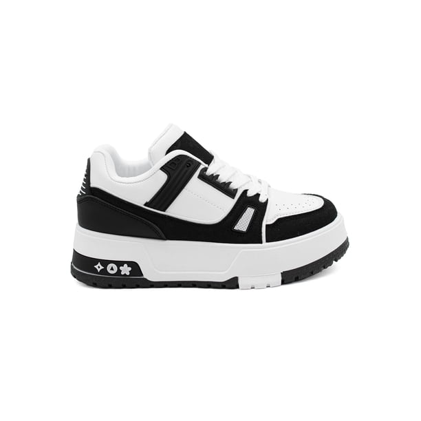Tenis Sneakers Casual para Mujer Liliana Shoes Landa 02 Black