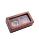 thumbnail image 1 of Caja De Anillo De Madera Caja De Joyería De Doble Corazón Propuesta Titular De Anillo De Boda Scienceny VI011547-00, 1 of 6