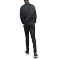 thumbnail image 3 of Victorious Men's Sport Tri Color Lettered Sleeve Outseam Track Suit ST563 - Black - 5X-Large - T9I, 3 of 4