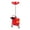 8 Gallon Waste Oil Drain Tank | Adjustable Height 28-62 Inches | Red, variant on Luku Waste Oil Drain Tank, 8 Gallon Portable Oil Drain Container, Air Operated Drainage Fluid Fuel Transfer Drainage with Adjustable Funnel Height, Waste Oil Change Tank with 360° Wheels & Toolbox