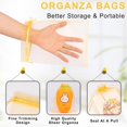 thumbnail image 4 of 100 Pack Large Organza Bags 6x9 Inch Mesh Gift Bags Drawstring Easter Candy Bag Packaing Bag(Gold), 4 of 6