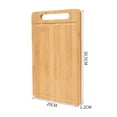 thumbnail image 2 of VBXOAE Double Sided Cutting Board for Kitchen Stable,Versatile,Easy to Clean,Food Safe Material Suit for Vegetables,Meat,Cheese More!, 2 of 6