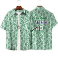 thumbnail image 2 of Blusas gráficas de Mahjong de estilo hip hop, camisetas rojas con estampado 3D de Mah-jongg para hombre, ropa informal de manga corta, ropa de calle para hombre y niño, top con solapa, 2 of 5