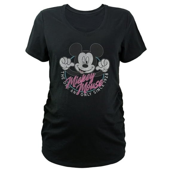 Women's Mickey & Friends The One and Only Since 1928 Graphic Maternity T-Shirt