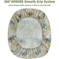 thumbnail image 2 of Erds-ensemble de Draps Imprimé Rustique Grand, Motif Arbre Draps en Microfibre Douce Poche Extra Profonde 4 Pcs, 2 of 4