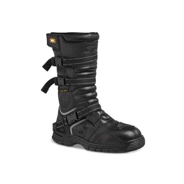 Botas Biker Mujer Motociclista Workland 78220 Negro 26