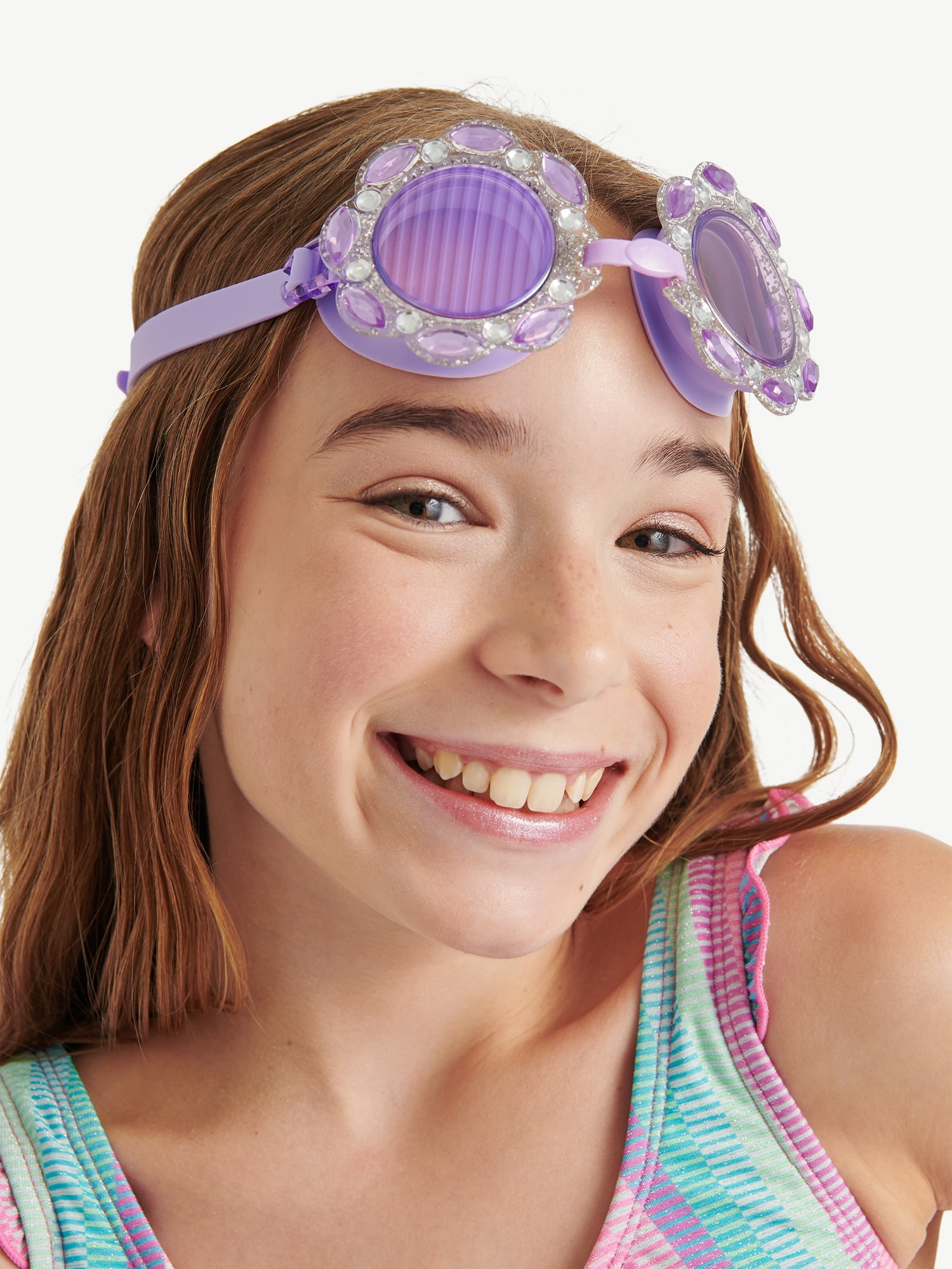Justice Swim Goggles - Turquoise