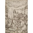 thumbnail image 3 of Master of the Egmont Albums 11x14 Black Modern Framed Museum Art Print Titled - Nativity (Late 16th&nbsp;Century), 3 of 5