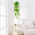 thumbnail image 4 of Plantas colgantes artificiales BLEUM CADE Pothos Vines con maceta, 4 of 9