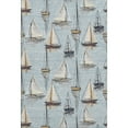 thumbnail image 2 of Addison Rugs Mayfield Washable Coastal Sailboat Sky Rectangle Rug, 9' x 12', 2 of 6