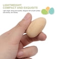 thumbnail image 2 of SENSETH 10Pcs Smooth Wood Craft Eggs for Easter Ready to Paint Unfinished Wooden Eggs, 2 of 8