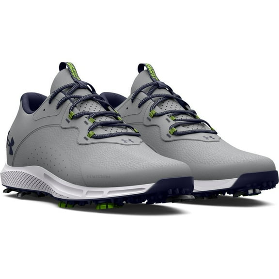 Under Armour Charged Draw 2 Wide Golf Shoes Mod Gray - UK8
