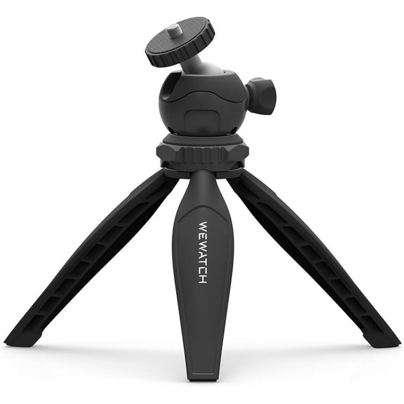 PS102 /6.3" Pocket Projector Tripods Stand Mount with 360°Ball Head