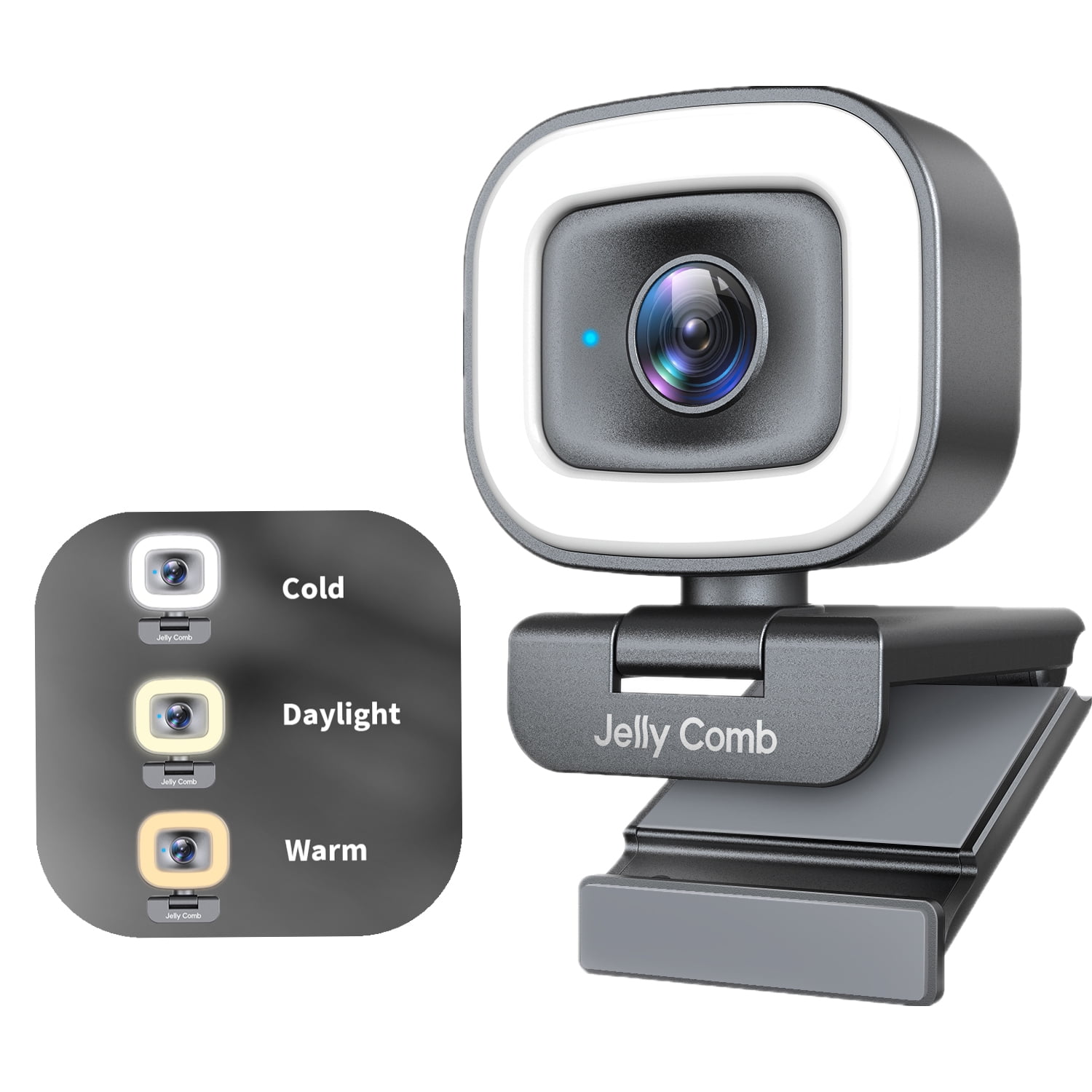 Webcam with Privacy Shutter Autofocus Web Camera Streaming Xbox Skype Camera PC HD Computer Camera 1080P Pro Webcam with Dual Microphones OBS YouTube Twitch Compatible 