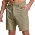 thumbnail image 3 of FEN AI Khaki Cargo Short for Men Lightweight Hiking Fishing Shorts Outdoor Workwear w/ 6 Pockets, 3 of 9