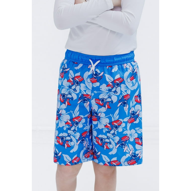 Primark Swimsuit Mens Disney Swim Trunks Disney Lilo Stitch UPF 50