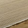 thumbnail image 5 of BoutiqueRugs Tirza Bohemian Jute and Cotton Natural Fiber Area Rug - Boho High Low Textured Geometric Area Rug for Living Room, Bedroom - Machine Washable - Tan, Beige, Cream - 2'7" x 4'5", 5 of 7