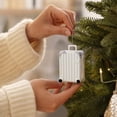 thumbnail image 4 of Darzheoy Christmas Hanging Ornament, Mini Travel Luggage Hanging Decor, Christmas Decorations Indoor, Xmas Pendant for Home Tree Mantel Shelf, 4 of 8