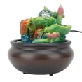 thumbnail image 1 of Indoor  , Increase Humidity Mini Usb Tabletop Fountain with LED Lights for Home Living Room, 1 of 8