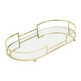 thumbnail image 4 of simhoa Dresser Makeup Tray Serving Gift Cosmetic Perfume Bottle Tray Display for Tea Counter Kitchen Tableware Drinks Dressing Table Size A, 4 of 8