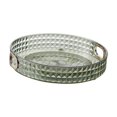 thumbnail image 1 of DOLITY Rotatable Cosmetic Storage Holder Makeup Organizer Desktop Perfume Tray Rack for 1 Tier Green, 1 of 9