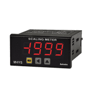 M4YS-NA Autonics  Meter, Scaling Meter, LED, W72xH36mm, 4-20mA DC Input, Indicator