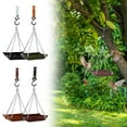 thumbnail image 5 of ZToonmas Squirrel Feeder Table & Bench Set Bird Feeder Hummingbird Feeders Outdoor Yard Mounted Bird Feeder, 5 of 5