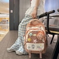 thumbnail image 6 of ibiyuan School Backpacks Korean Rainbow Cloud Lightweight Durable School Bag for Ages 5th 6th 8th 10th, Middle Elementary, High School, Campus, Vacation, 6 of 9
