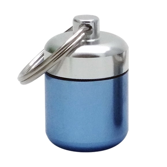 Caja Llavero Botella Tabletas Contenedor Impermeable Azul Billuyoard Type3 NO3