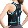 thumbnail image 4 of Back Brace Posture Corrector Adjustable Support Improved Posture Unisex Correction Belt for Pain Relief, 4 of 8