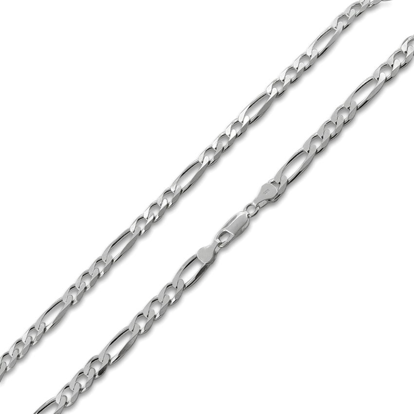 Sterling Silver 9mm Figaro Chain 